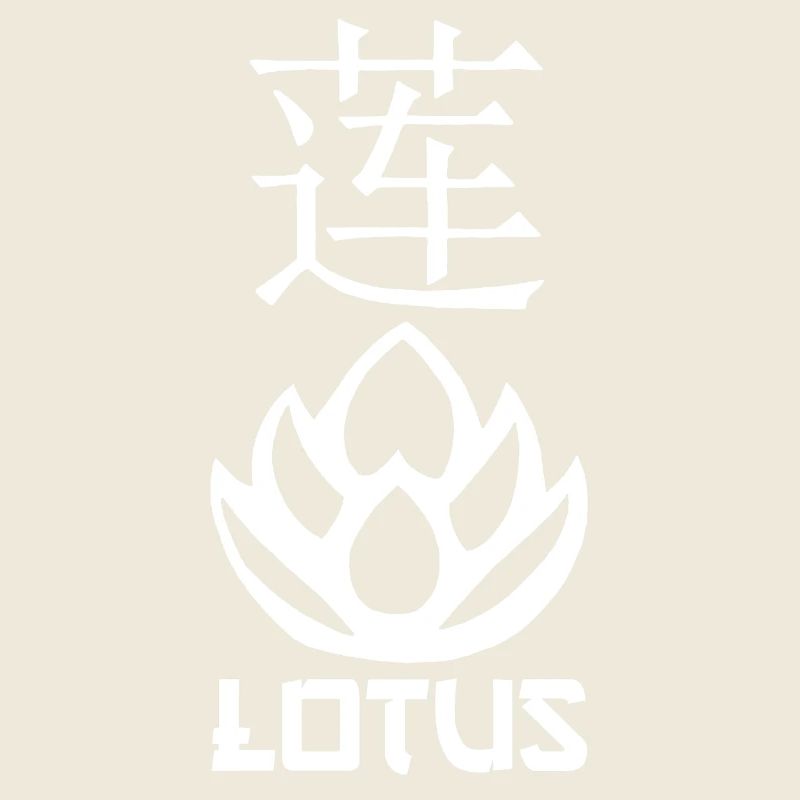 Lotus blanc et Asie