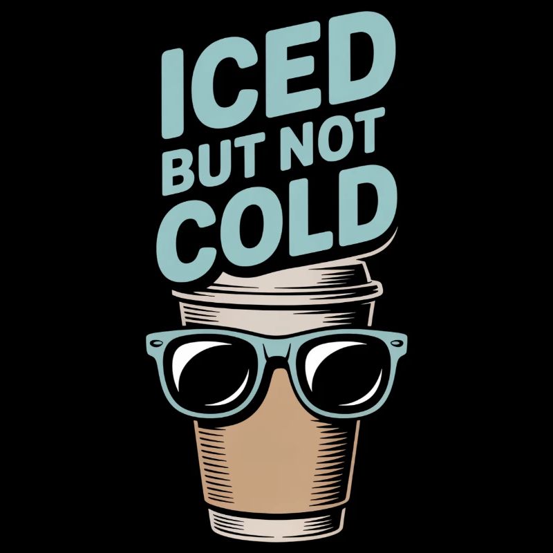 Iced But Not Cold Eiskaffee Humor Barista