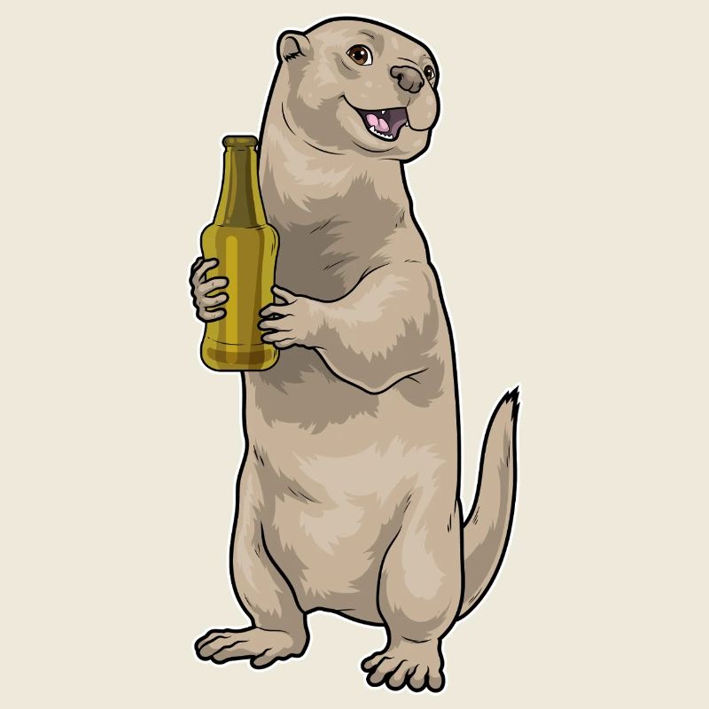 Otter Flasche Bier