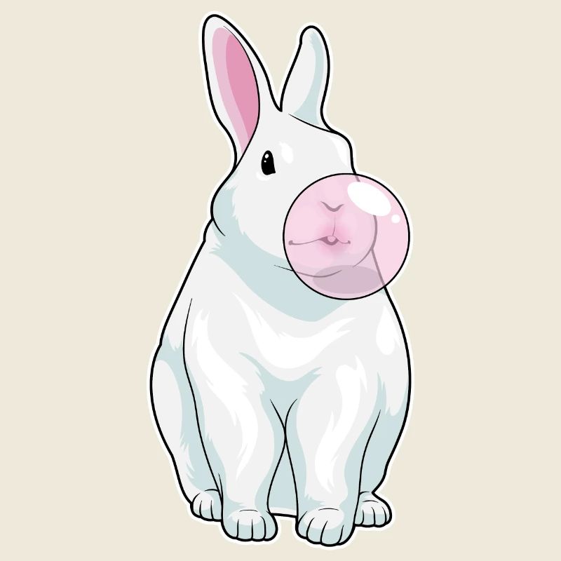 Rabbit Chewing Gum