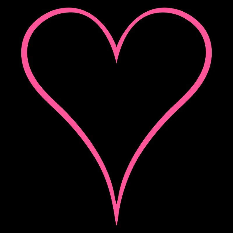 Herz Design neu Rosa