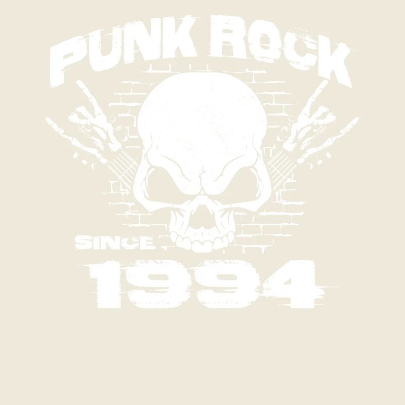 Punk Rock Since 1994 - Skull Rock Hands 30th