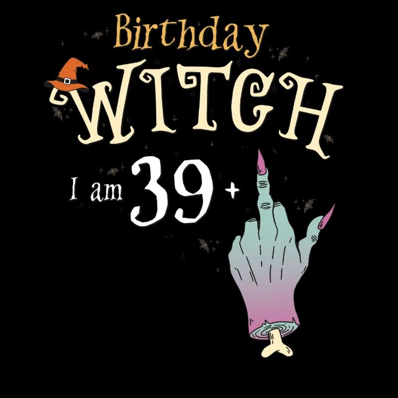 Hexe Lustige Halloween HallowQueen 40. Geburtstag