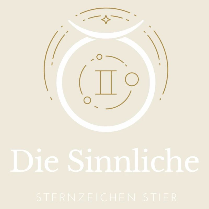 Sinnliche Taurus Zeichen Grafik