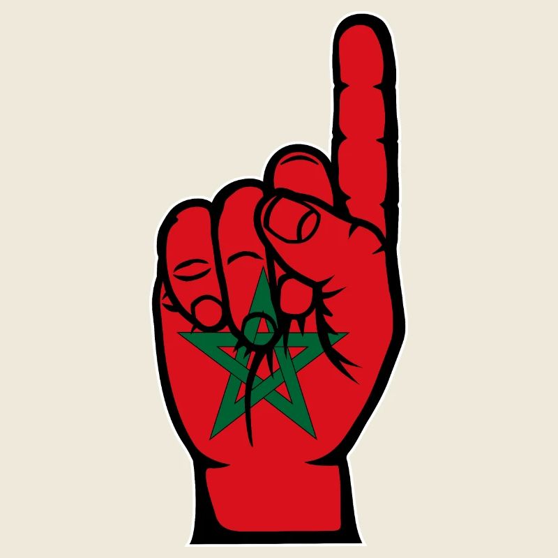 Drapeau du Maroc numéro 1