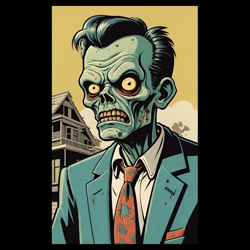 Zombie | Horreur | Effrayant | Halloween