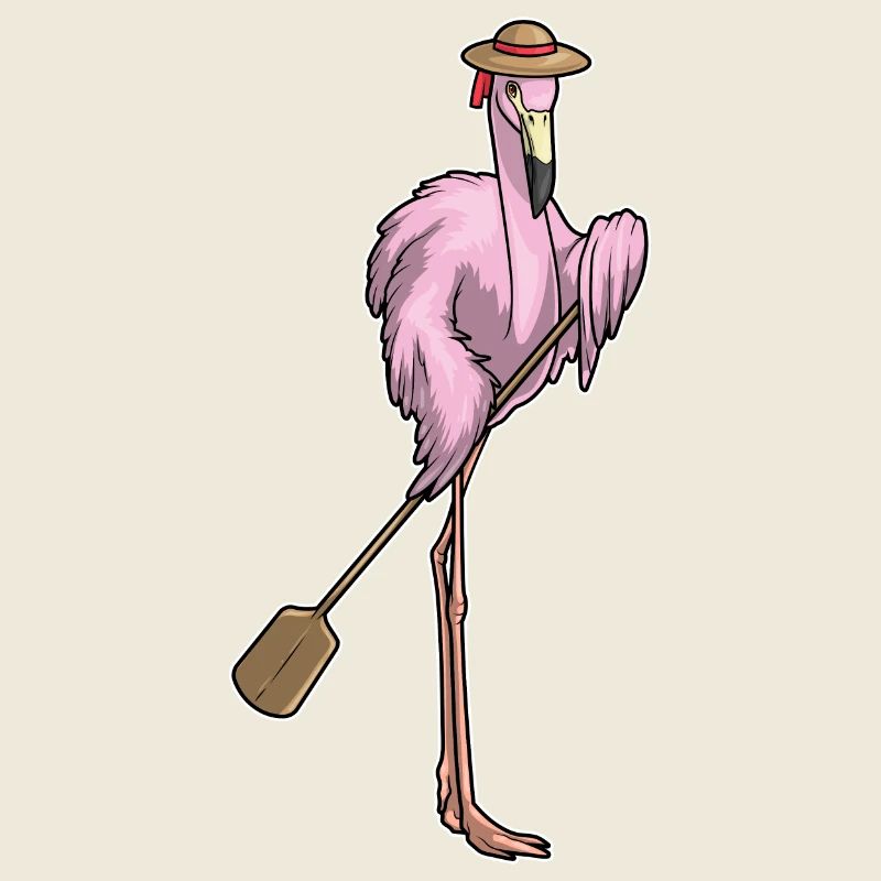 Padel flamant rose