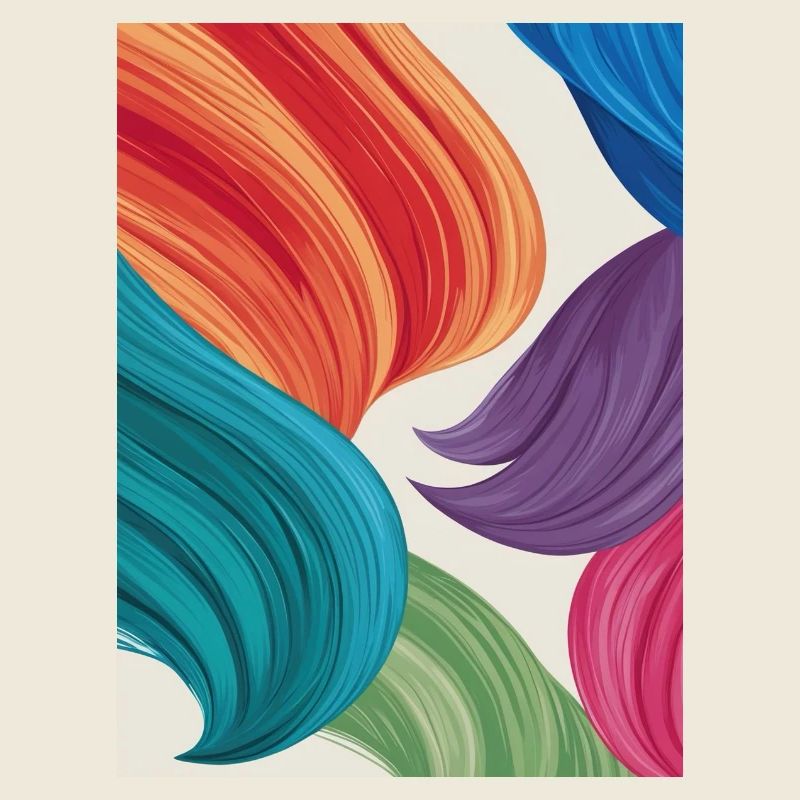 Feather-light colours