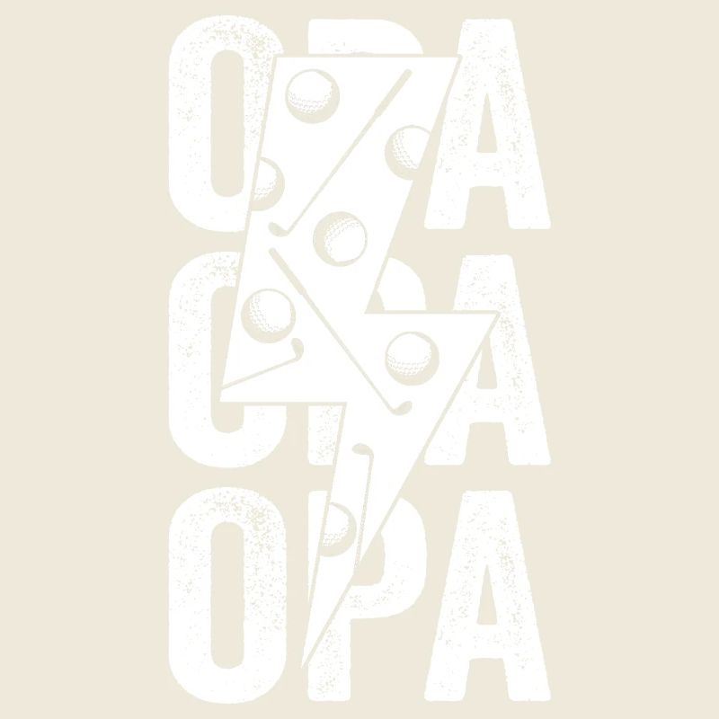 Golfspieler Opa Golf