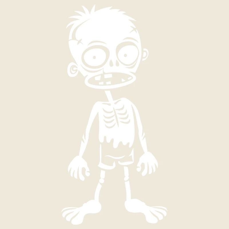 Humorvoller und schrulliger Zombie-Junge