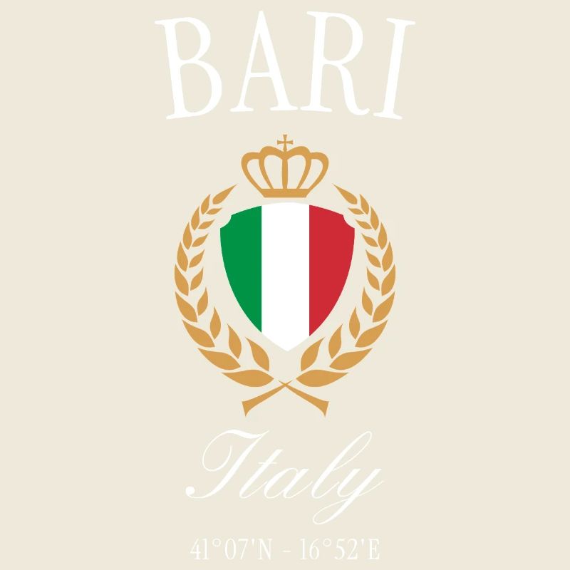 Bari Italien Wappen Krone – Reise Souvenir