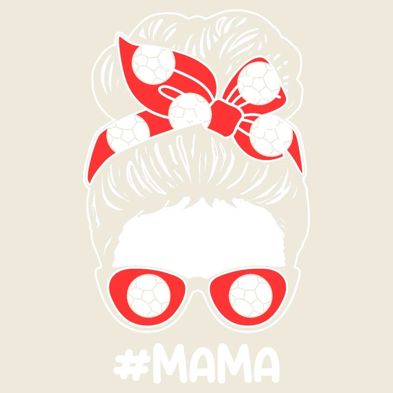 Handballer Mama Mutter Handball