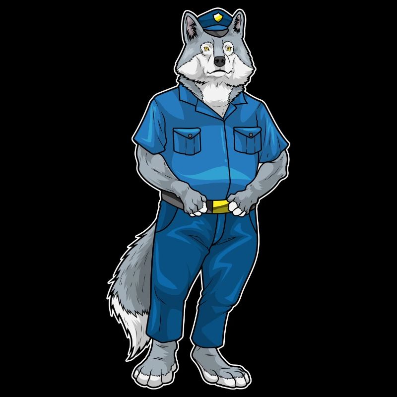 Wolf Policier Police