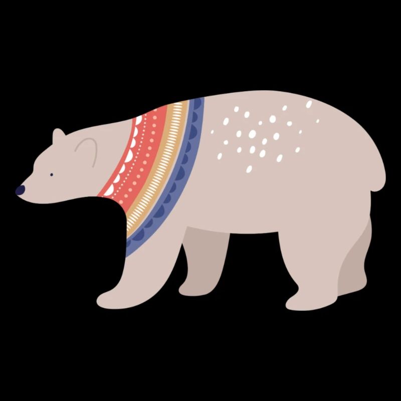 Christmas Polar Bear