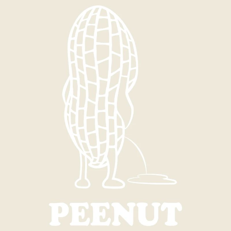 PeeNut - a peanut needs to pee, pun