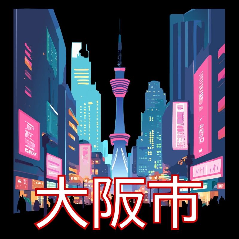 Rue commerçante d’Osaka