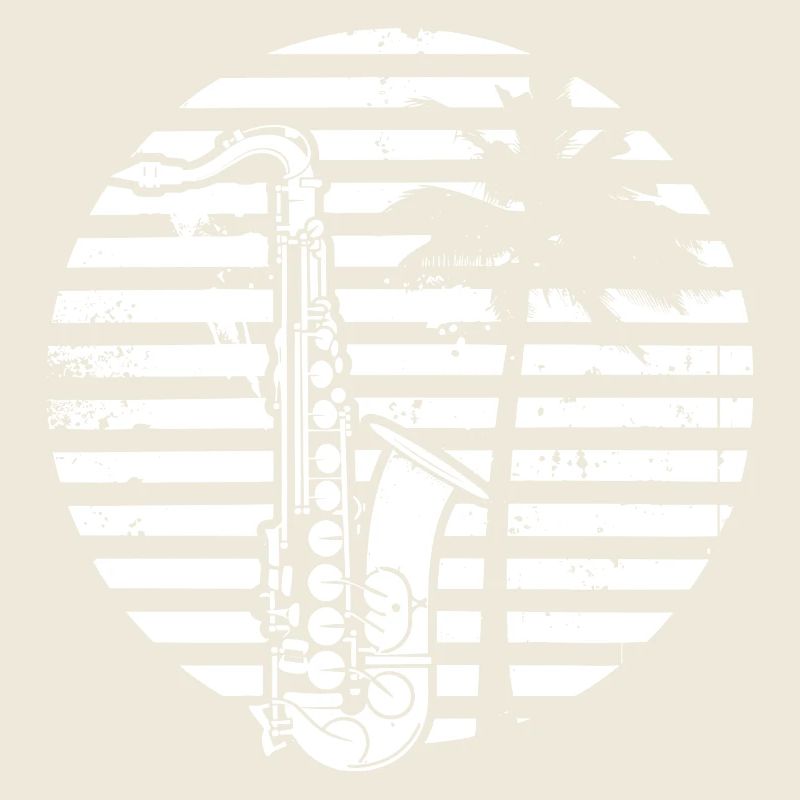 Dessin de saxophone