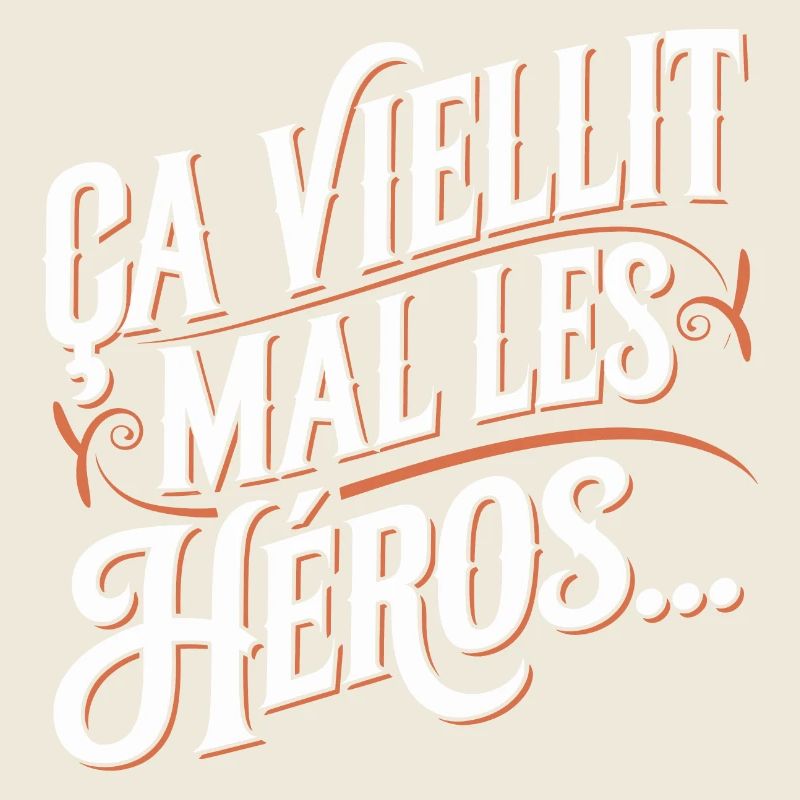 Ça vieillit mal les héros...