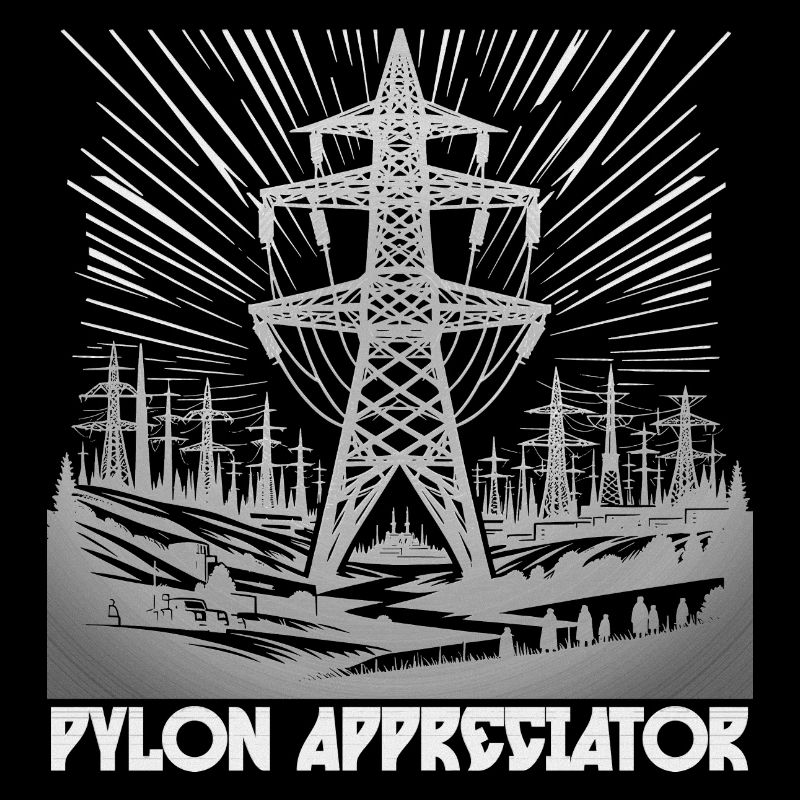 Pylon Appreciator - Black & White