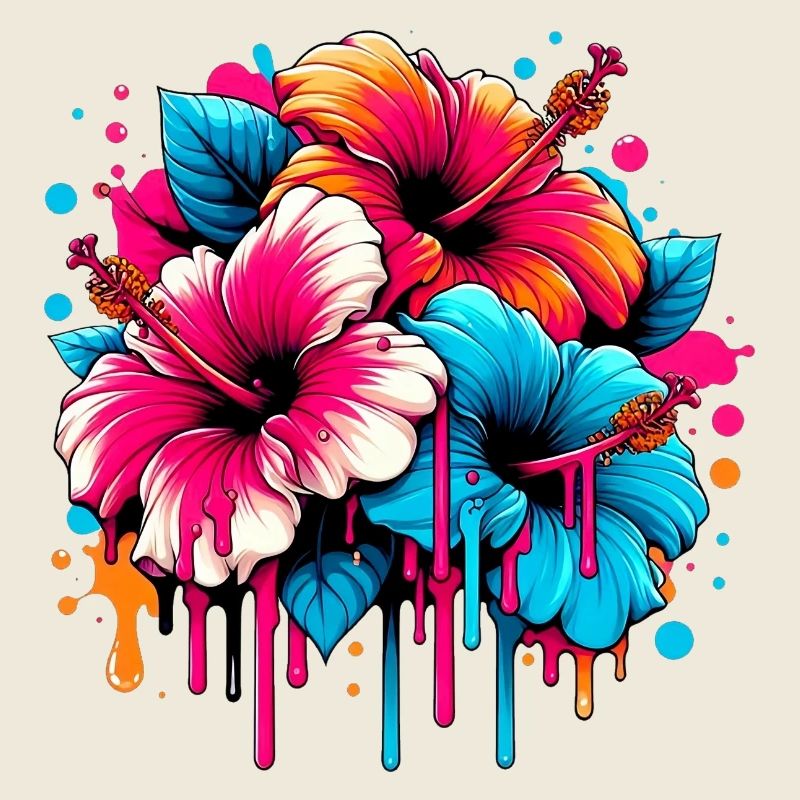 Fleurs d’hibiscus