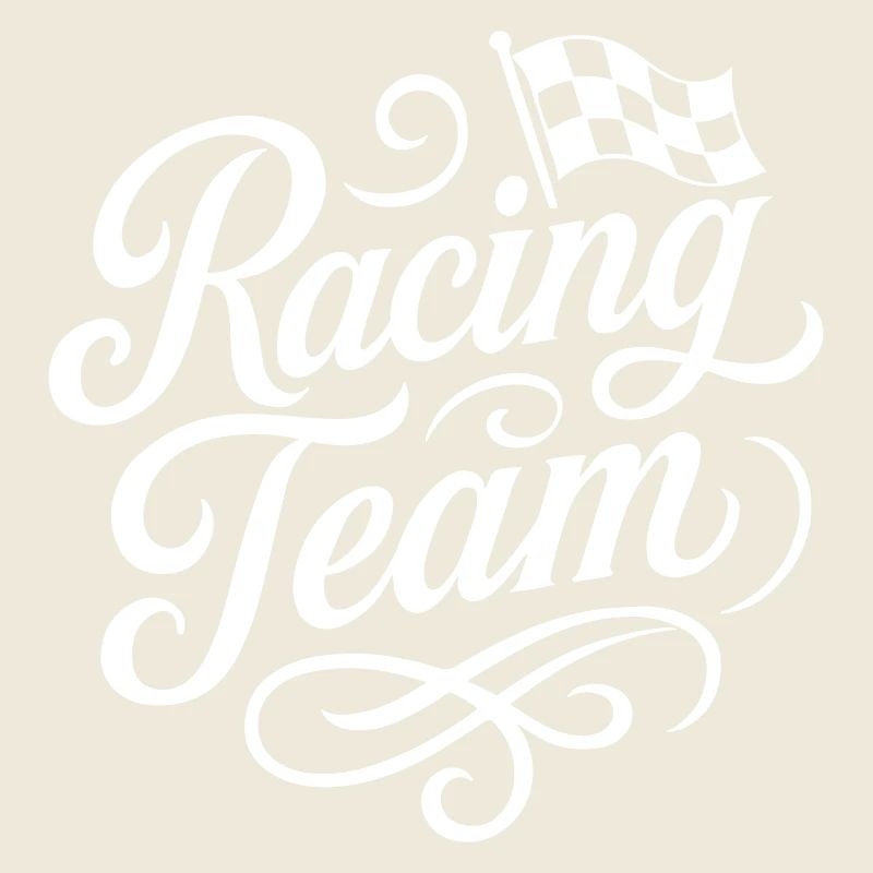 Racing Team Rennflagge