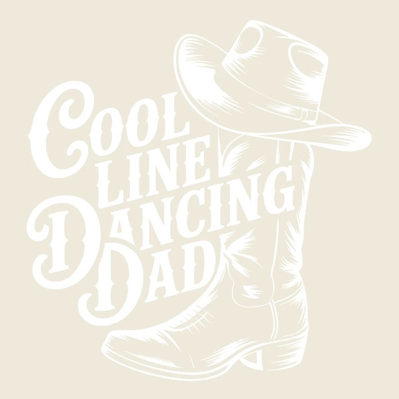LineDance Dad Cowboy Style