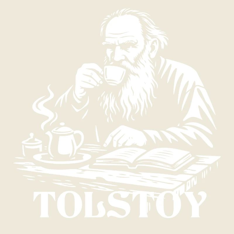 Portrait du thé de Léon Tolstoï