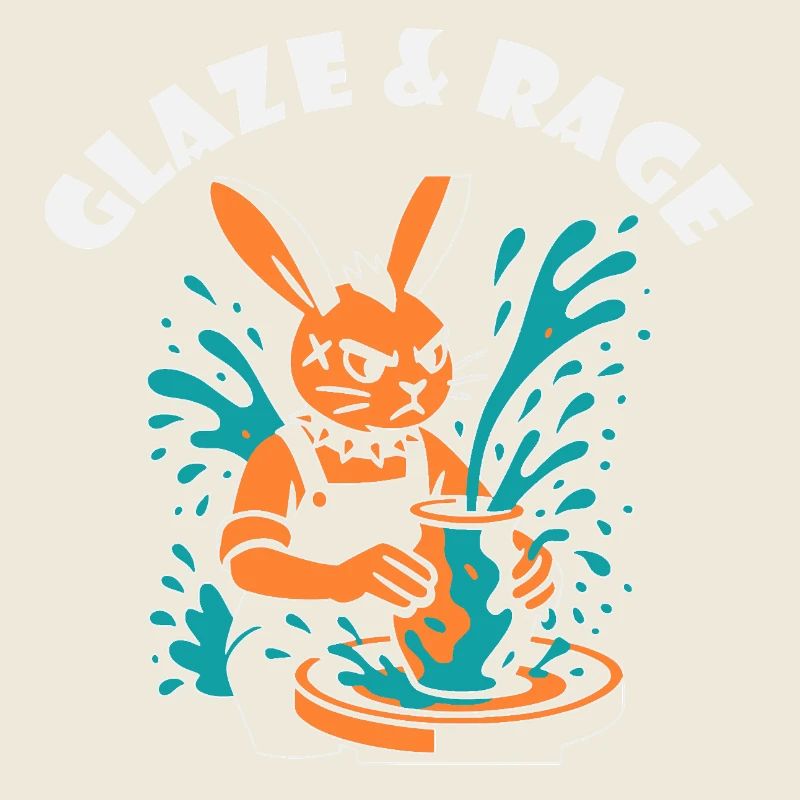 Glaze & Rage – Punk Bunny