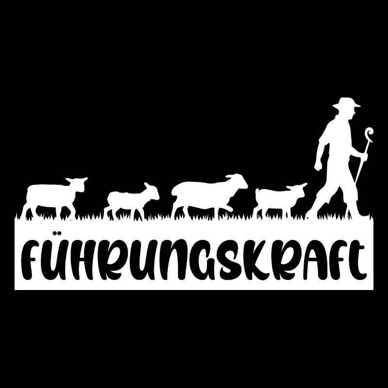 Führungskraft Schafe Hirte Geschenkidee Lustig