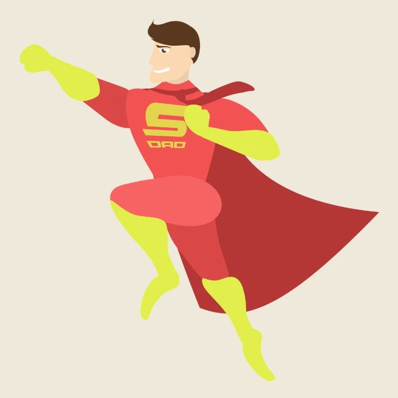 Superpapa als Geschenk