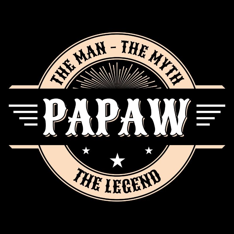 Papa Vater Opa Geschenkidee Papaw Spruch Retro