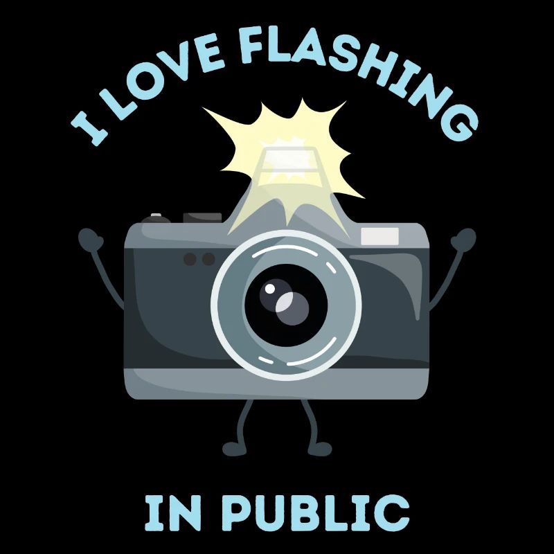 J’adore flasher en public