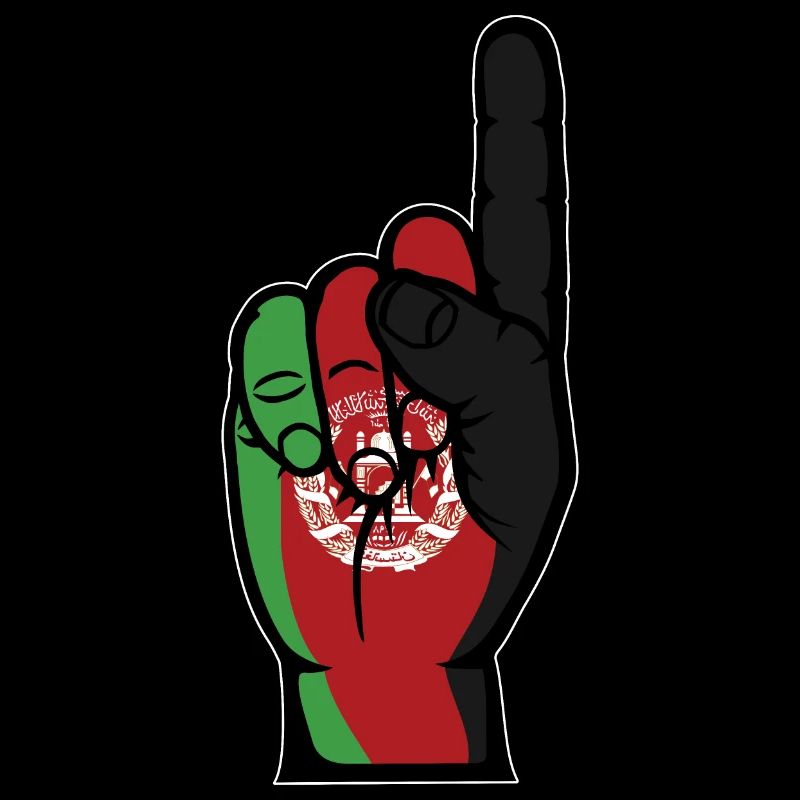 Afghanistan flag number 1