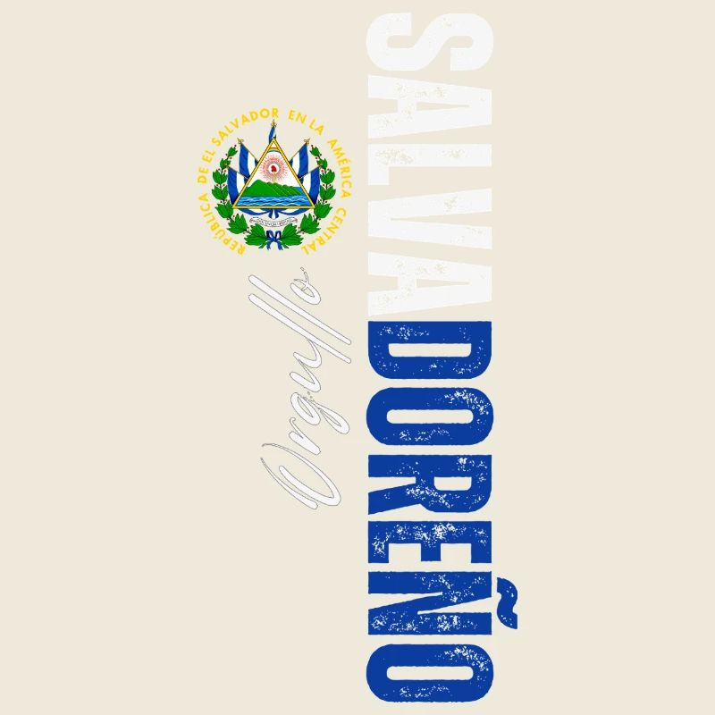 Fierté salvadorienne, design vertical