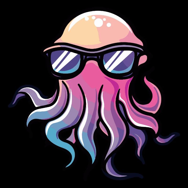 Méduse Cool Animal