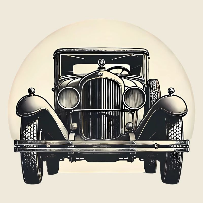 Voiture vintage classique design rétro