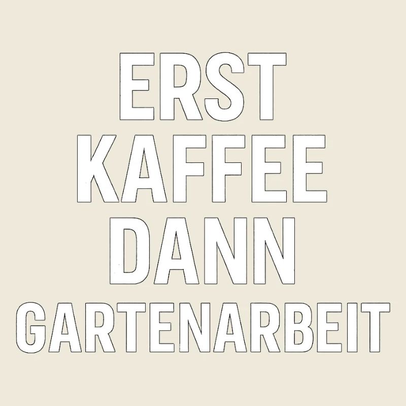 Kaffee & Garten – perfekte Reihenfolge