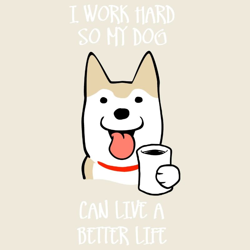 I work hard (dark)
