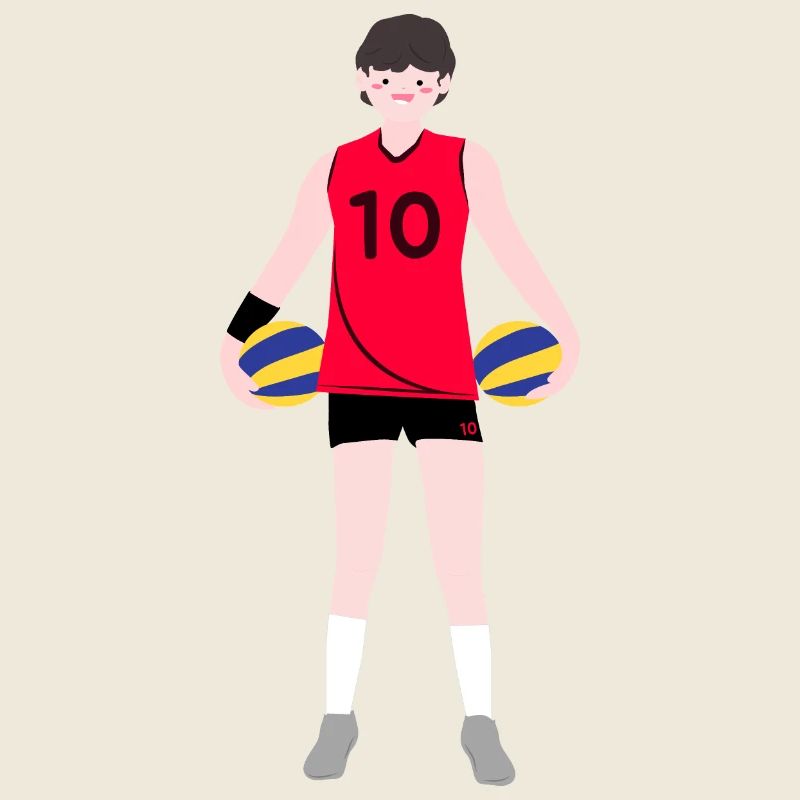 Joueuse de volley-ball