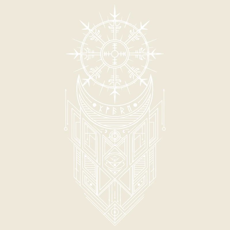 Vegvisir Runes Compass - Vikings Celtes germanique