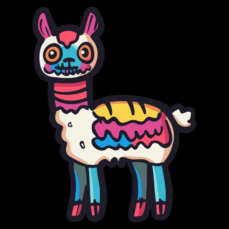 Alpaka Llama Halloween Tier