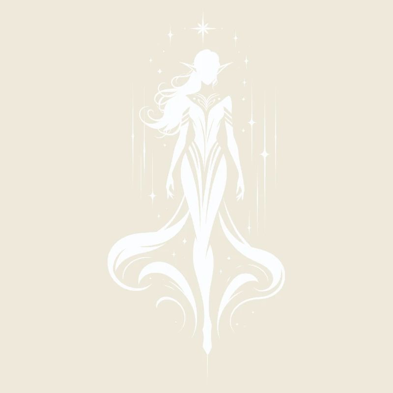 Elfe-Sternenschimmernde Eleganz