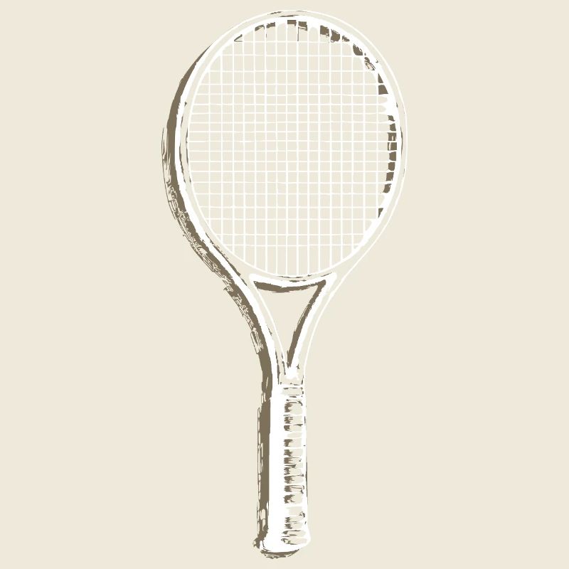 Tennis Schläger Racket Klassisch