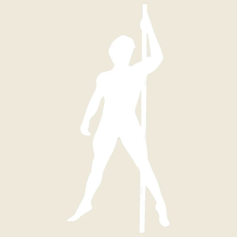 Männer Silhouette Pole Dance Exotischer Tanz