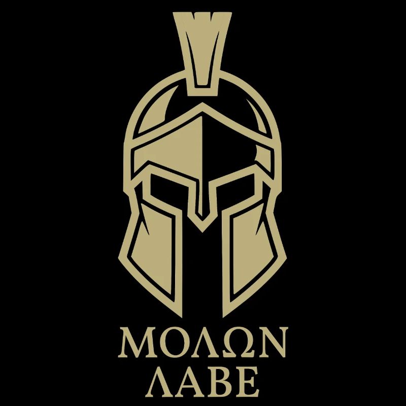 Molon Labe Sparta Helm Komm und hol es Dir