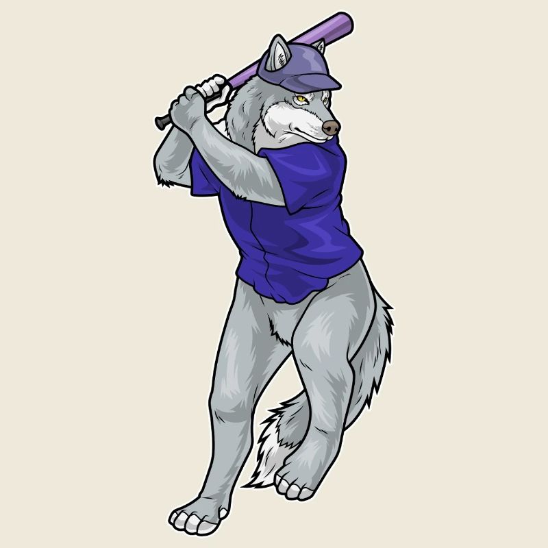 Wolf Baseball Baseballschläger