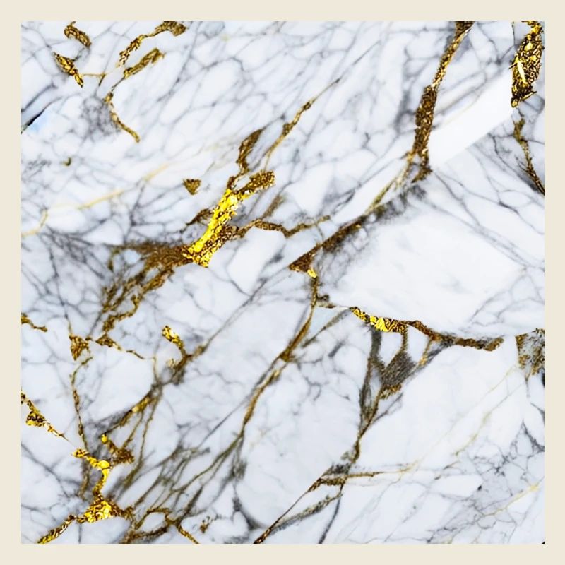 Marmor Weiß Gold Textur