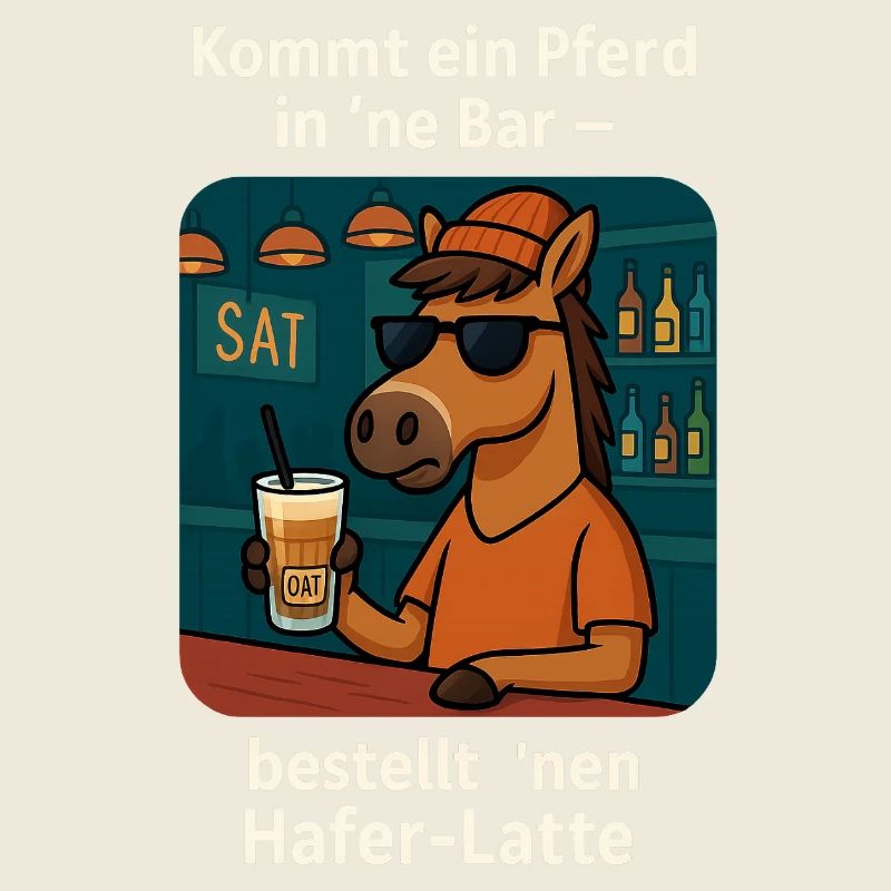 Cheval au Bar Oat Latte