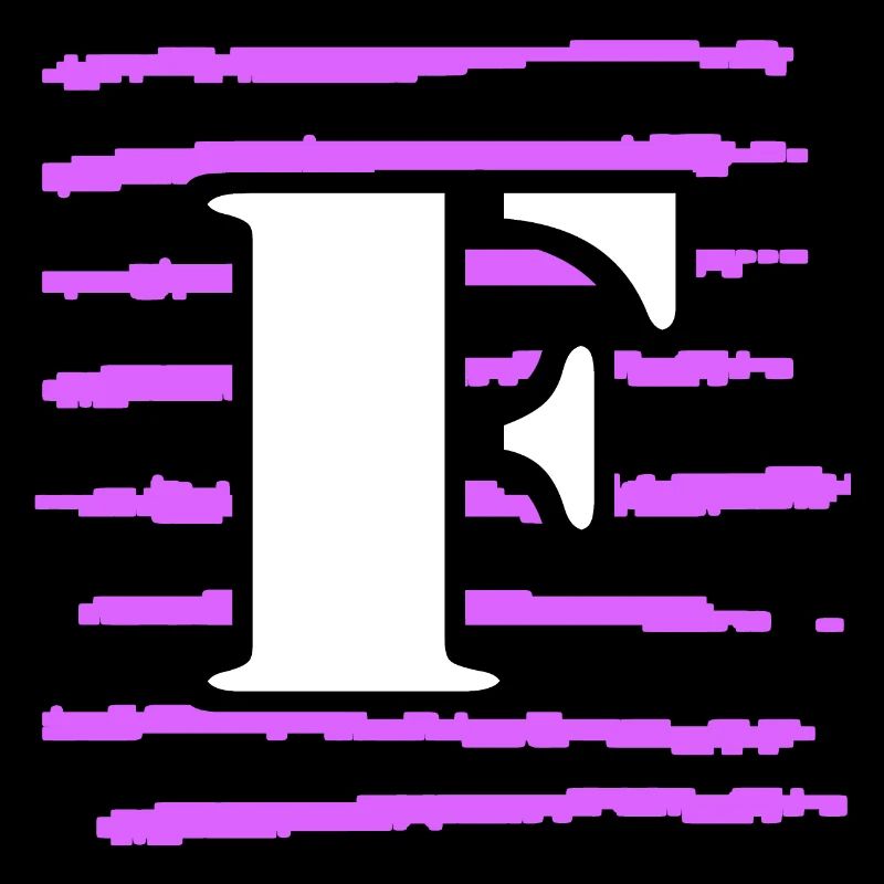 black white purple stripes f