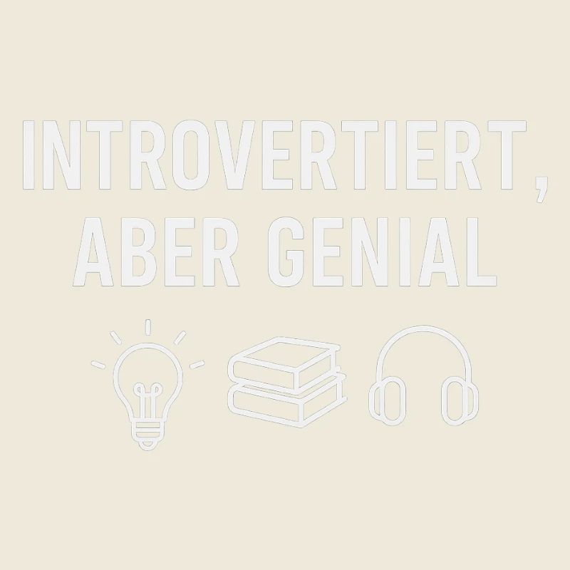 Introverti et brillant – Édition Icône
